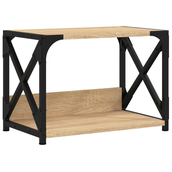 Tulostinteline 2 tasoa Sonoma-tammi 44x26x31,5 cm tekninen puu