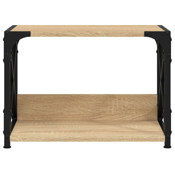 Tulostinteline 2 tasoa Sonoma-tammi 44x26x31,5 cm tekninen puu