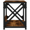 Tulostinteline 2 tasoa savutammi 44x26x31,5 cm tekninen puu