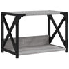 Tulostinteline 2 tasoa harmaa Sonoma 44x26x31,5 cm tekninen puu