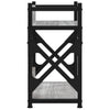Tulostinteline 2 tasoa harmaa Sonoma 40x20x40 cm tekninen puu
