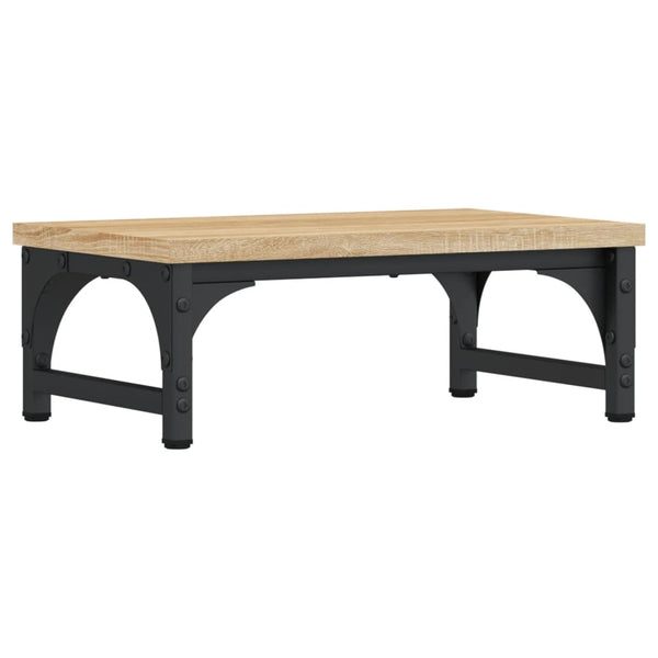 Näyttöteline Sonoma-tammi 37x23x14 cm tekninen puu