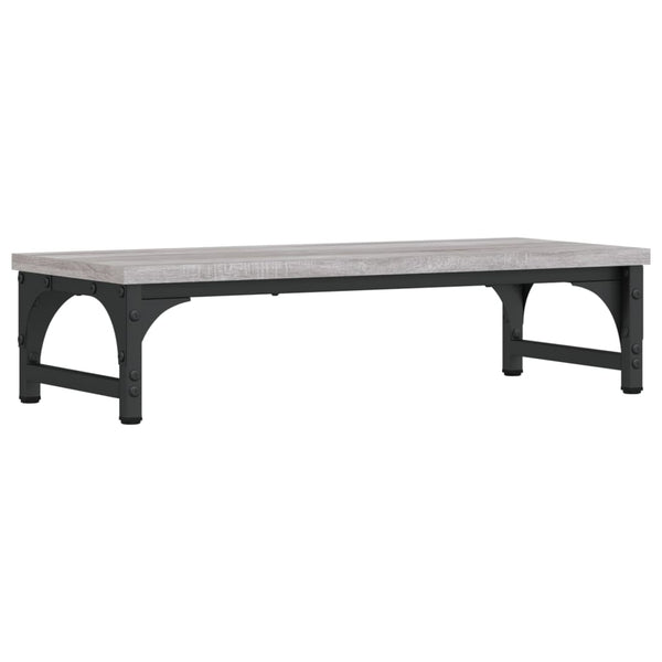 Näyttöteline harmaa Sonoma 55x23x14 cm tekninen puu