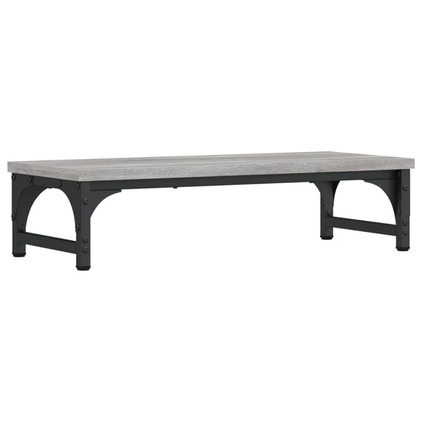Näyttöteline harmaa Sonoma 55x23x14 cm tekninen puu