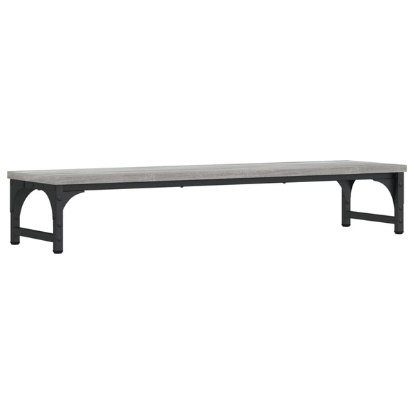 Näyttöteline harmaa Sonoma 85x23x15,5 cm tekninen puu