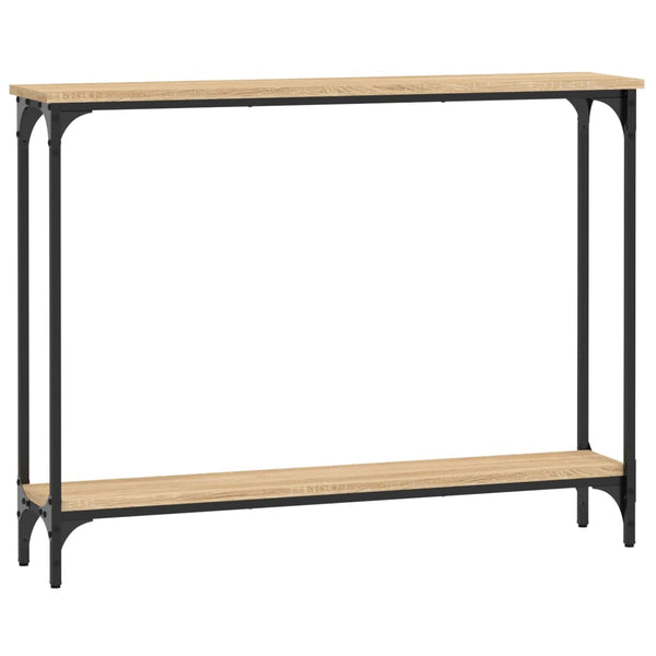 Sohvapöytä Sonoma-tammi 100x22,5x75 cm tekninen puu