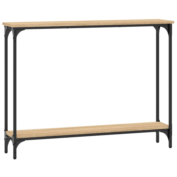Sohvapöytä Sonoma-tammi 100x22,5x75 cm tekninen puu