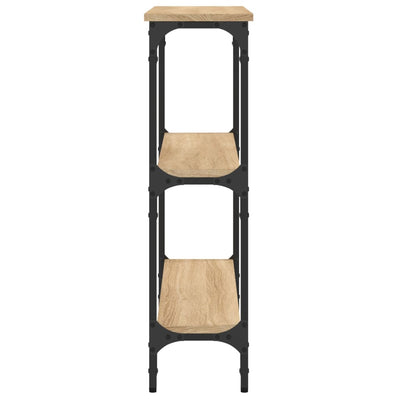 Sonoma-tammi konsolipöytä Ruxandari 75x22,5x75cm (puinen)