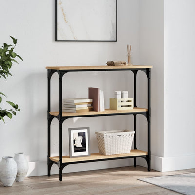 Sonoma-tammi konsolipöytä Ruxandari 75x22,5x75cm (puinen)