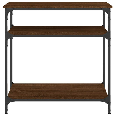 Ruskea konsolipöytä Manolia 75x29x75cm (puinen)