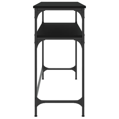 Musta konsolipöytä Rupan 100x35,5x75cm (puinen)