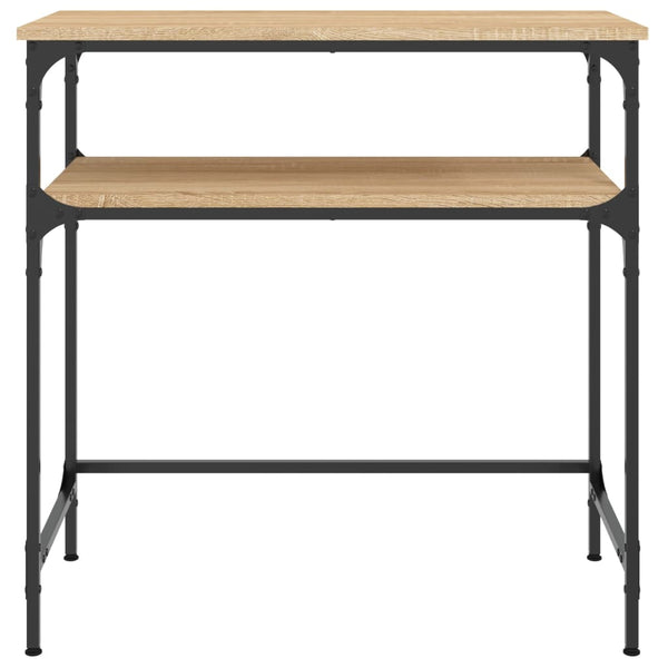 Konsolipöytä Sonoma-tammi 75x35,5x75 cm tekninen puu