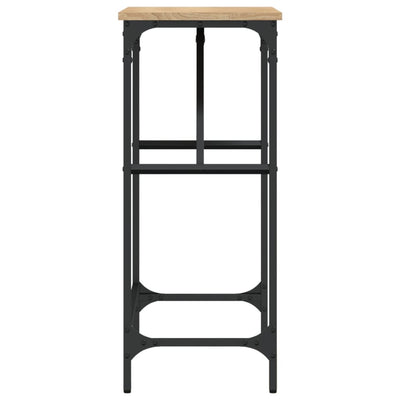 Sonoma-tammi konsolipöytä Lissie 75x32x75cm (puinen)