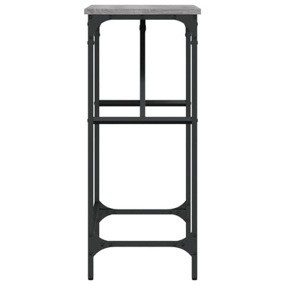 Harmaa konsolipöytä Lissie 75x32x75cm (puinen)