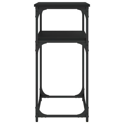 Musta konsolipöytä Petroni 100x35,5x75cm (puinen)