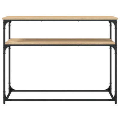 Sohvapöytä Sonoma-tammi 100x35,5x75 cm tekninen puu