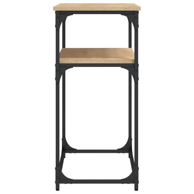 Sohvapöytä Sonoma-tammi 100x35,5x75 cm tekninen puu