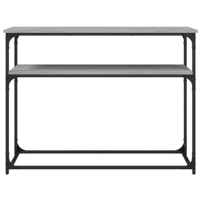 Konsolipöytä harmaa Sonoma 100x35,5x75 cm tekninen puu