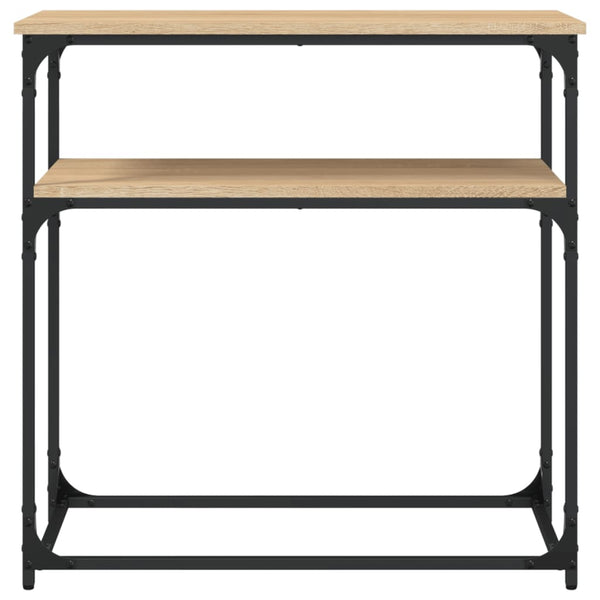Konsolipöytä Sonoma-tammi 75x35,5x75 cm tekninen puu