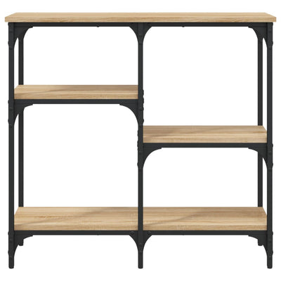 Sonoma-tammi konsolipöytä Costinelly 80x29x75cm (keinopuu)