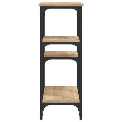 Sonoma-tammi konsolipöytä Costinelly 80x29x75cm (keinopuu)