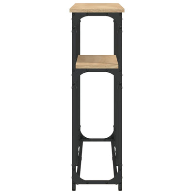 Sonoma-tammi konsolipöytä Grattziolla 145x22,5x75cm (puinen)