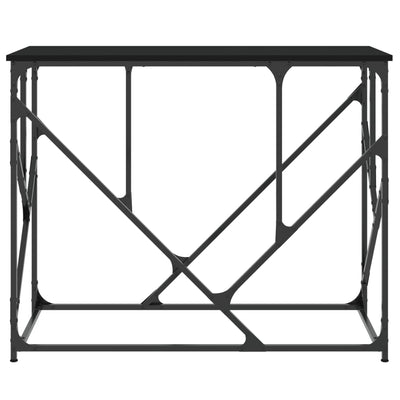 Konsolipöytä musta 100x40x80 cm tekninen puu