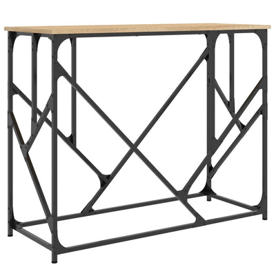 Sohvapöytä Sonoma-tammi 100x40x80 cm tekninen puu