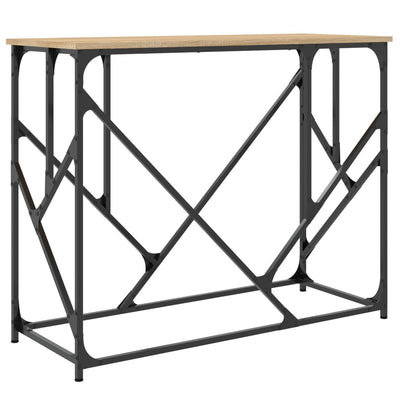 Sohvapöytä Sonoma-tammi 100x40x80 cm tekninen puu