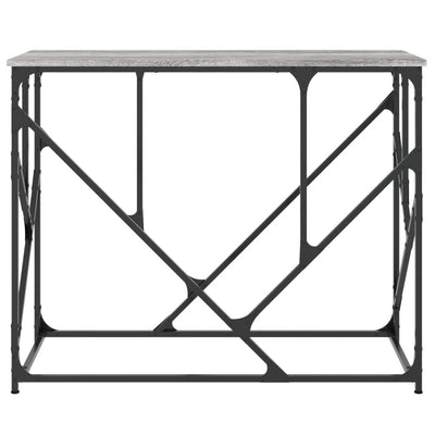 Konsolipöytä harmaa Sonoma 100x40x80 cm tekninen puu