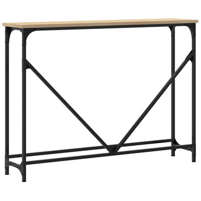Konsolipöytä Sonoma-tammi 102x22,5x75 cm tekninen puu