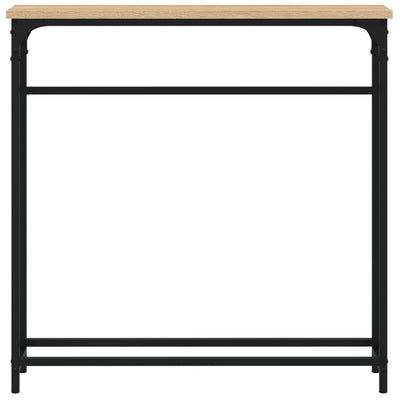 Sonoma-tammi konsolipöytä Gaylord 75x19,5x75cm (puinen)