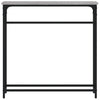 Harmaa konsolipöytä Gaylord 75x19,5x75cm (puinen)
