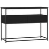 Konsolipöytä musta 100x40x75 cm tekninen puu