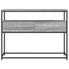 Konsolipöytä harmaa Sonoma 100x40x75 cm tekninen puu