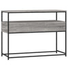 Konsolipöytä harmaa Sonoma 100x40x75 cm tekninen puu