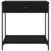 Musta konsolipöytä Ciumau 75x34,5x75cm (puinen)