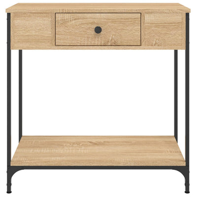 Konsolipöytä Sonoma-tammi 75x34,5x75 cm tekninen puu