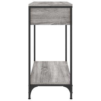 Konsolipöytä harmaa Sonoma 75x34,5x75 cm tekninen puu