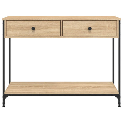 Sohvapöytä Sonoma-tammi 100x34,5x75 cm tekninen puu