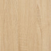 Sohvapöytä Sonoma-tammi 100x34,5x75 cm tekninen puu