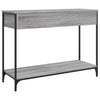 Konsolipöytä harmaa Sonoma 100x34,5x75 cm tekninen puu