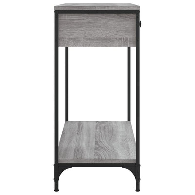 Konsolipöytä harmaa Sonoma 75x34,5x75 cm tekninen puu