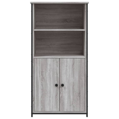Kaappi harmaa Sonoma 62x36x121,5 cm tekninen puu