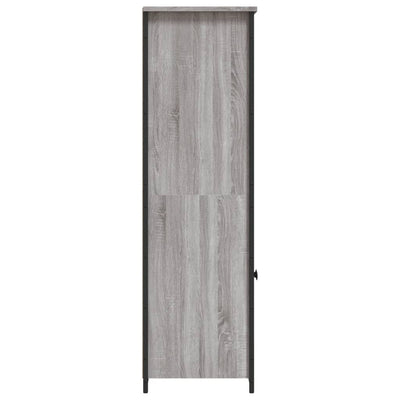 Kaappi harmaa Sonoma 62x36x121,5 cm tekninen puu