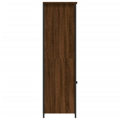 Kaappi ruskea tammi 62x36x121,5 cm tekninen puu