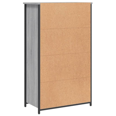Kaappi harmaa Sonoma 62x32x103,5 cm tekninen puu