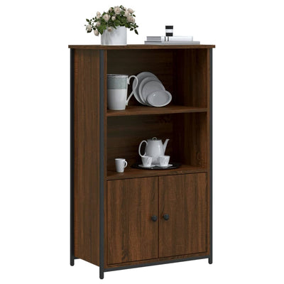 Kaappi ruskea tammi 62x32x103,5 cm tekninen puu
