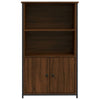 Ruskea tammi kaappi Zwanilda 62x32x103,5cm (puinen)