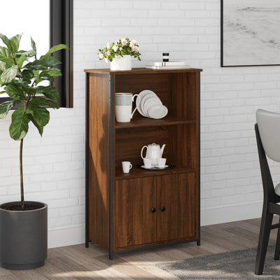 Kaappi ruskea tammi 62x32x103,5 cm tekninen puu